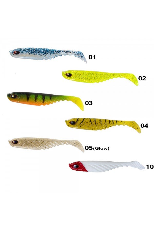 Remixon Curvy Shad 10,5cm (5 Adet)