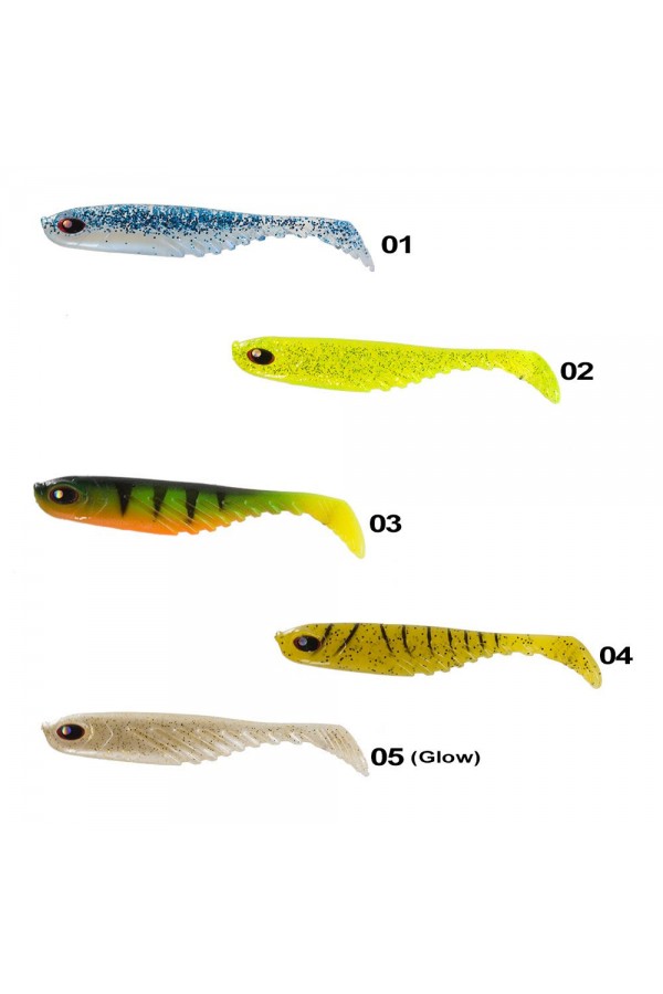 Remixon Curvy Shad 7,5cm (5 Adet) Remixon Curvy Shad 7,5cm (5 Adet)