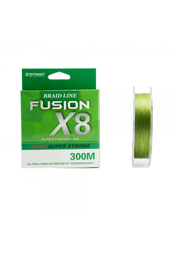 Remixon Fusion 300m X8 Green İp Misina Remixon Fusion 300m X8 Green İp Misina