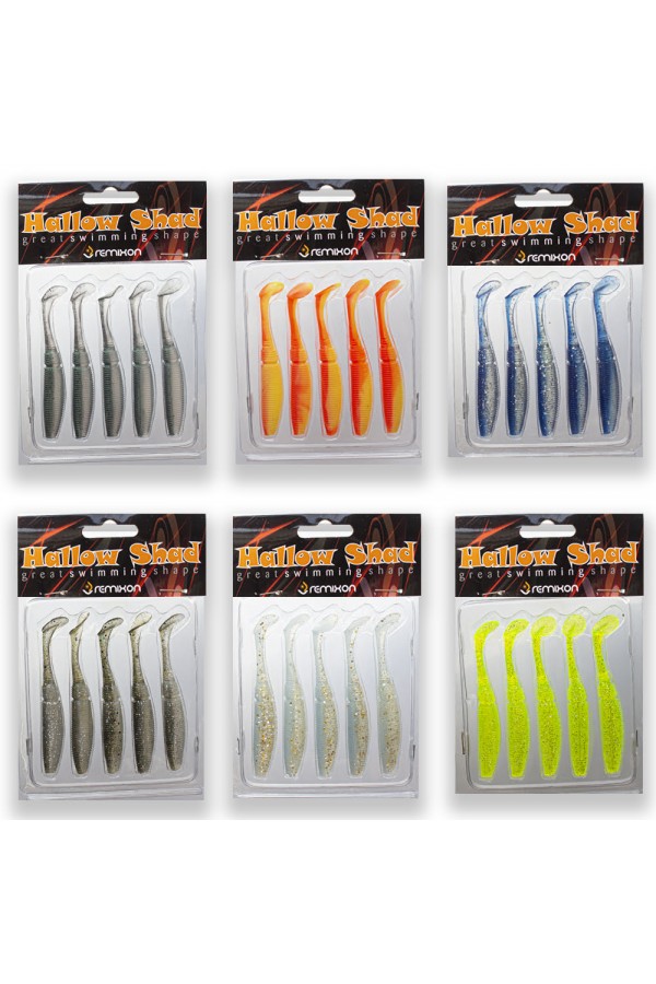 Remixon Hallow Shad 8,5cm (5 Adet) Remixon Hallow Shad 8,5cm (5 Adet)