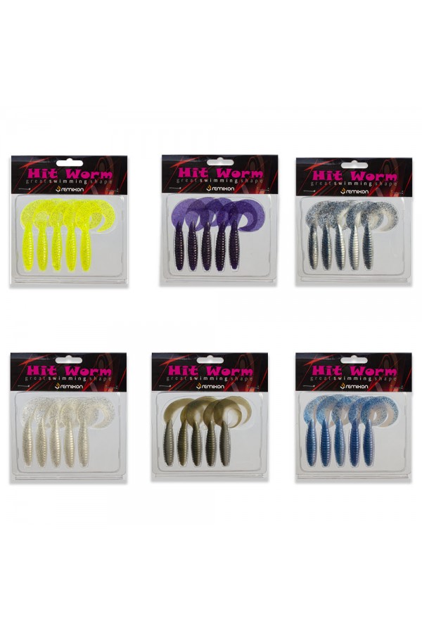 Remixon Hit Worm 8,5cm (5 Adet) Remixon Hit Worm 8,5cm (5 Adet)