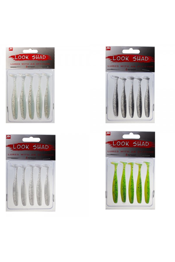 Remixon Look Shad 9cm (5 Adet) Remixon Look Shad 9cm (5 Adet)