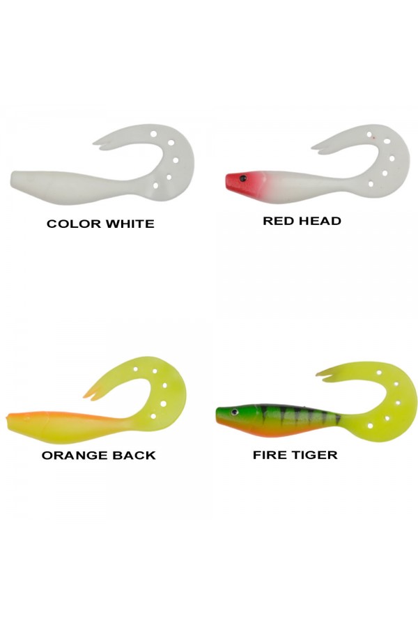 Remixon Sandra 9cm Silikon Yem (25 Adet)