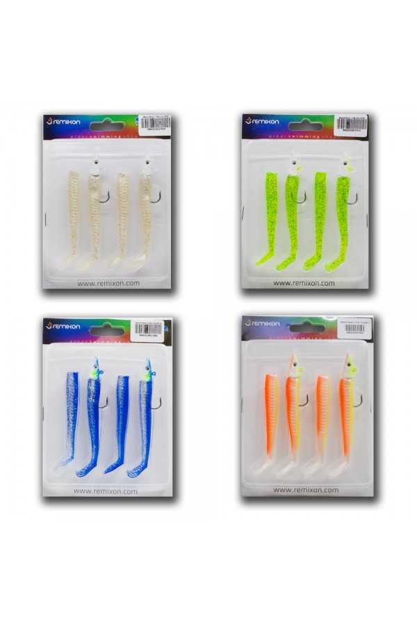 Remixon Snake Shad 11cm 10gr (2+2 Adet) Remixon Snake Shad 11cm 10gr (2+2 Adet)