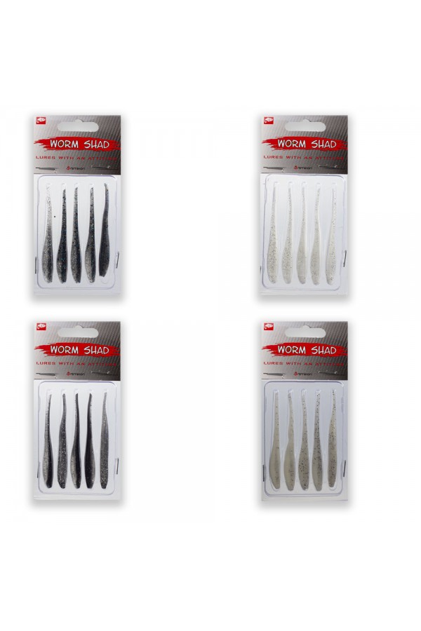 Remixon Worm Shad 7.5cm (5 Adet) Remixon Worm Shad 7.5cm (5 Adet)