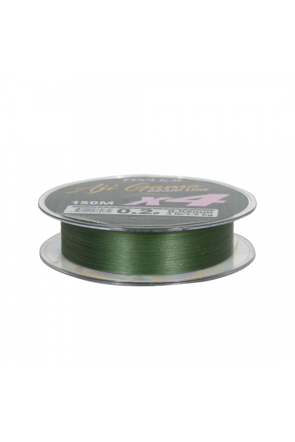 RYUJI AJI GAME 4X, 150M, DARK GREEN İP MİSİNA RYUJI AJI GAME 4X, 150M, DARK GREEN İP MİSİNA