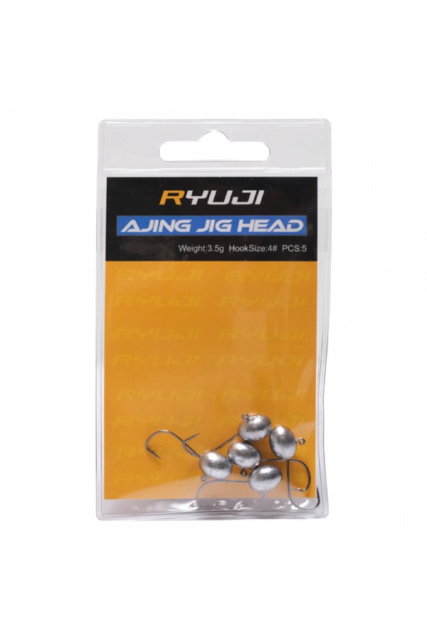 Ryuji Ajing Jig Head 3.5gr Jighead (5 Adet) Ryuji Ajing Jig Head 3.5gr Jighead (5 Adet)