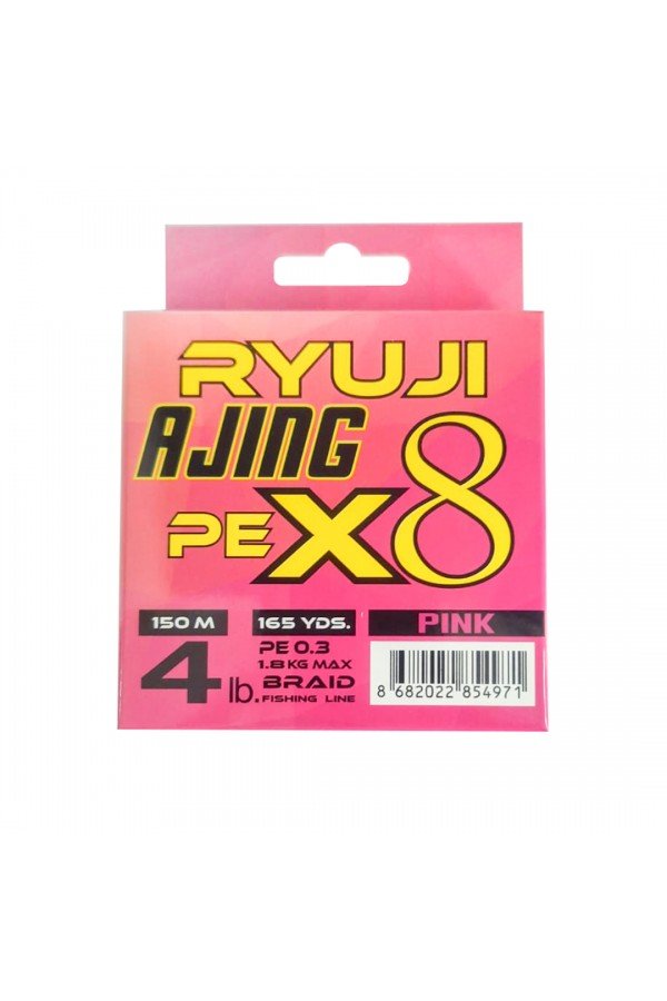 Ryuji Ajing X8 150m PE İp Misina Ryuji Ajing X8 150m PE İp Misina