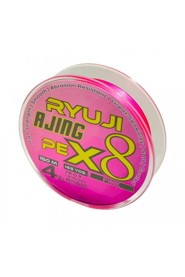 Ryuji Ajing X8 150m PE İp Misina Ryuji Ajing X8 150m PE İp Misina