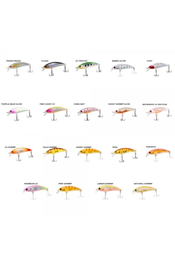 Ryuji Baby Minnow Sinking 5cm 4.5gr Maket Yem