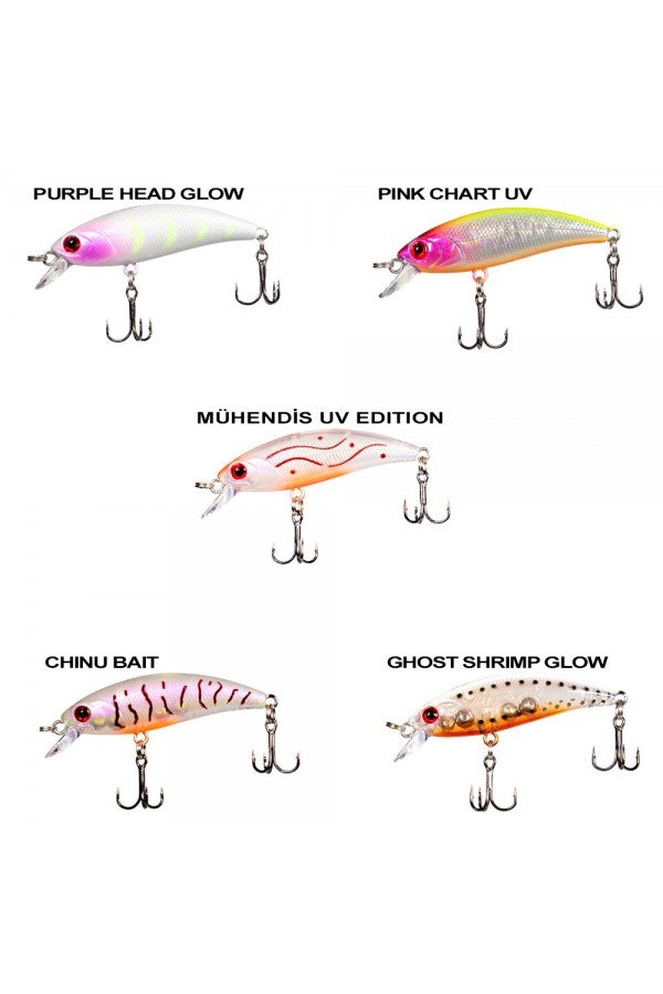Ryuji Baby Minnow Sinking 5cm 4.5gr Maket Yem Ryuji Baby Minnow Sinking 5cm 4.5gr Maket Yem