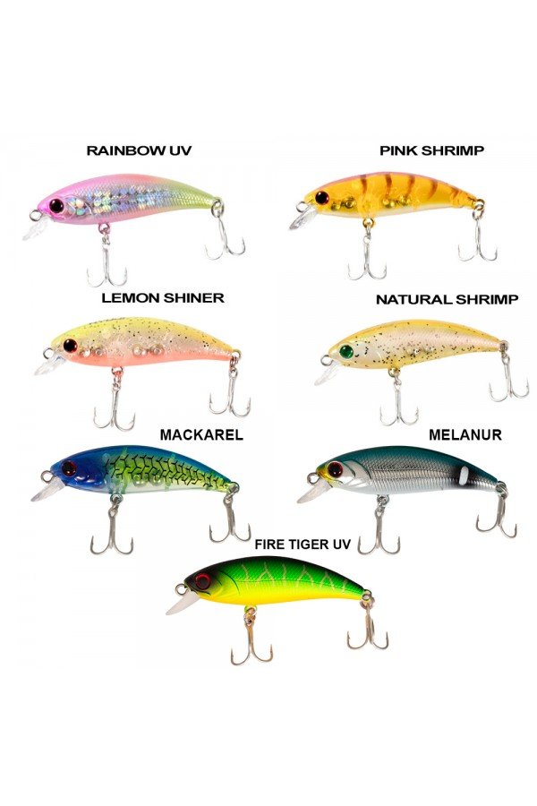 Ryuji Baby Minnow Sinking 5cm 4.5gr Maket Yem Ryuji Baby Minnow Sinking 5cm 4.5gr Maket Yem