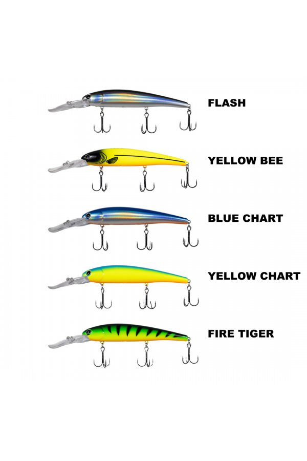 RYUJI DEEP FISH 12.5CM, 19GR