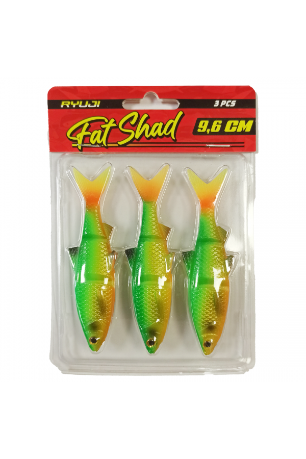 RYUJI FAT SHAD 9.6CM RYUJI FAT SHAD 9.6CM