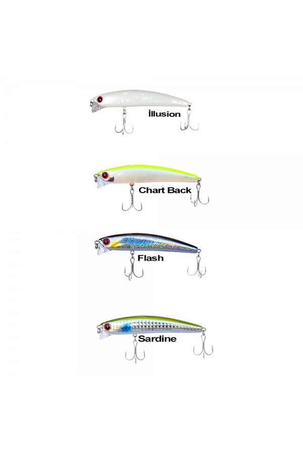 Ryuji Komodo 9cm 13gr Maket Yem Ryuji Komodo 9cm 13gr Maket Yem