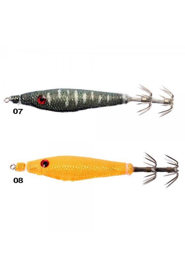 Ryuji New Soft Squid 7cm Silikon Kalamar Jighead