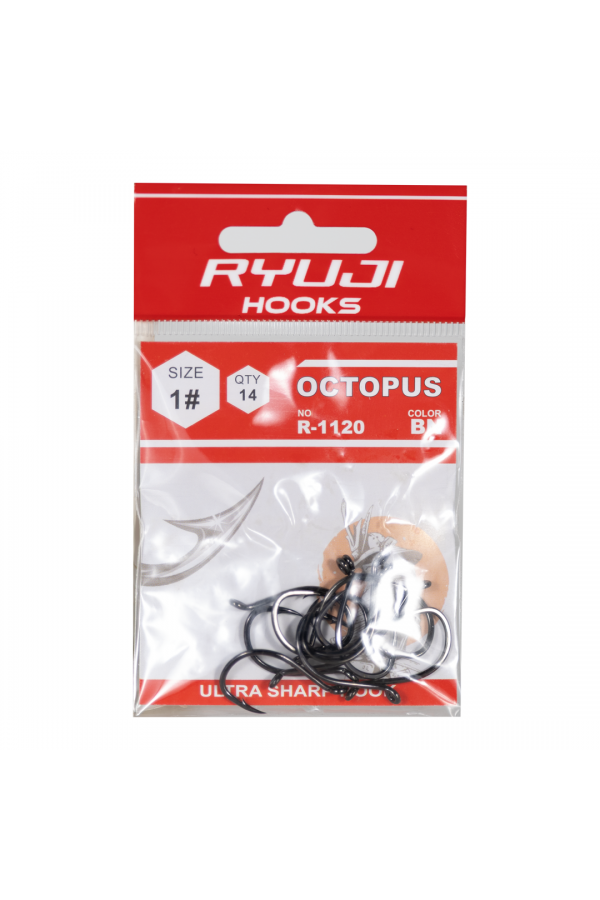 RYUJI OCTOPUS BLACK NICKEL İĞNE