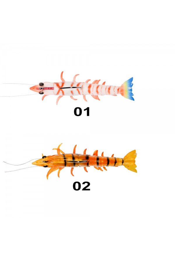 Ryuji Real Shrimp 7.6cm 12gr Silikon Yem