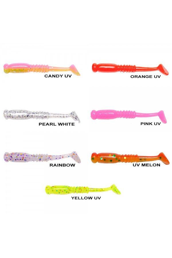 Ryuji Rock Tail 4cm Kokulu Silikon Yem (12 adet) Ryuji Rock Tail 4cm Kokulu Silikon Yem (12 adet)