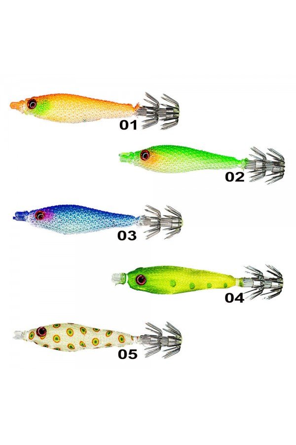 Ryuji Soft Squid 7cm Silikon Kalamar Jighead