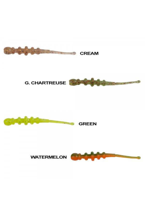 Ryuji Tipsy Worm 5.8cm Silikon Yem (12 Adet)