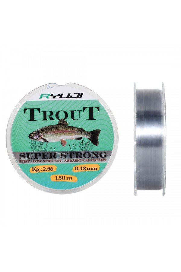 RYUJI TROUT 150M LIGHT GREY MİSİNA