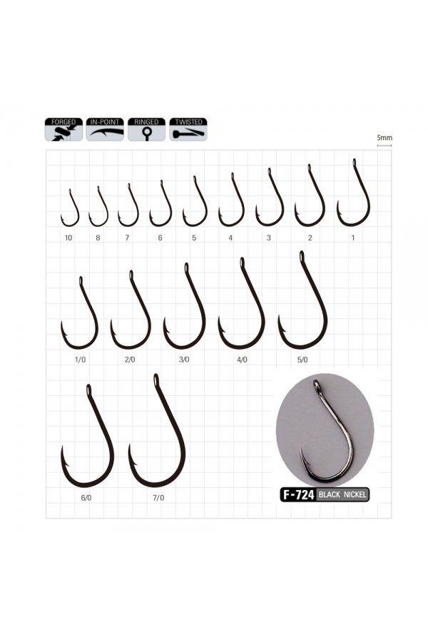 Sasame Chinu Ringed F-724 Serisi Olta İğnesi Sasame Chinu Ringed F-724 Serisi Olta İğnesi