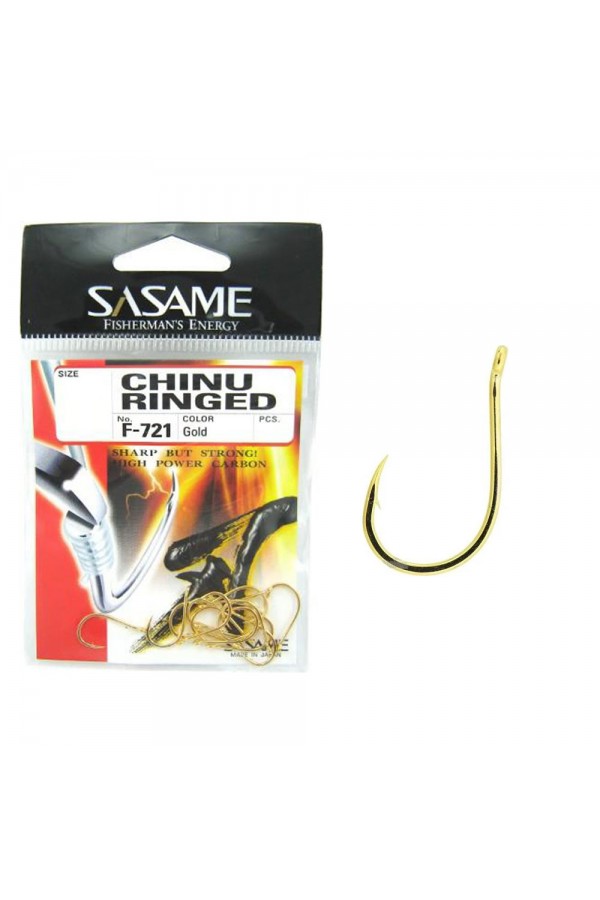 Sasame F-721 Chinu Ringed İğne (Gold) Sasame F-721 Chinu Ringed İğne (Gold)
