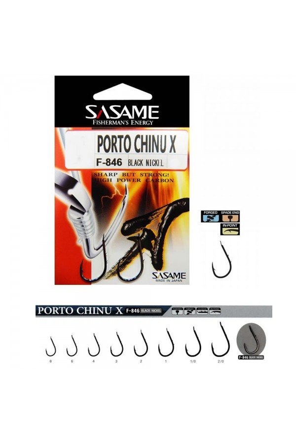 Sasame Porto Chinu X F-846 Serisi Olta İğnesi