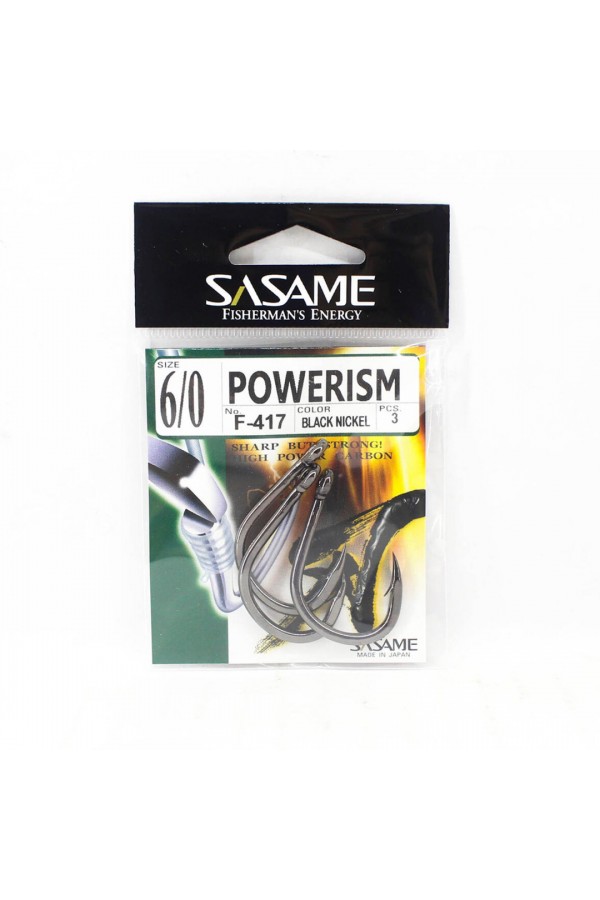 Sasame Powerism F-417 Black Nickel İğne Sasame Powerism F-417 Black Nickel İğne