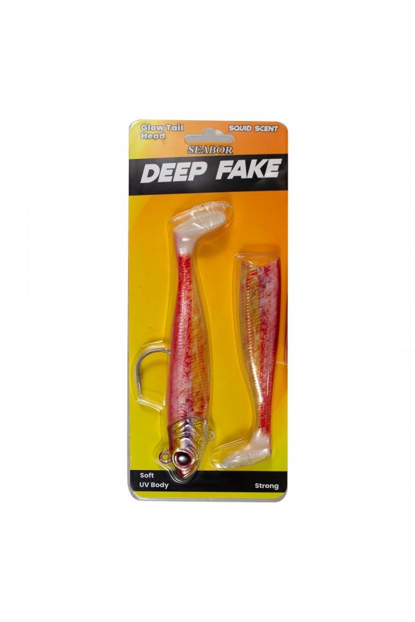 SEABOR DEEP FAKE 150GR 2+1 SİLİKON YEM