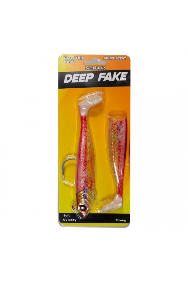 SEABOR DEEP FAKE 200GR 2+1 SİLİKON YEM SEABOR DEEP FAKE 200GR 2+1 SİLİKON YEM