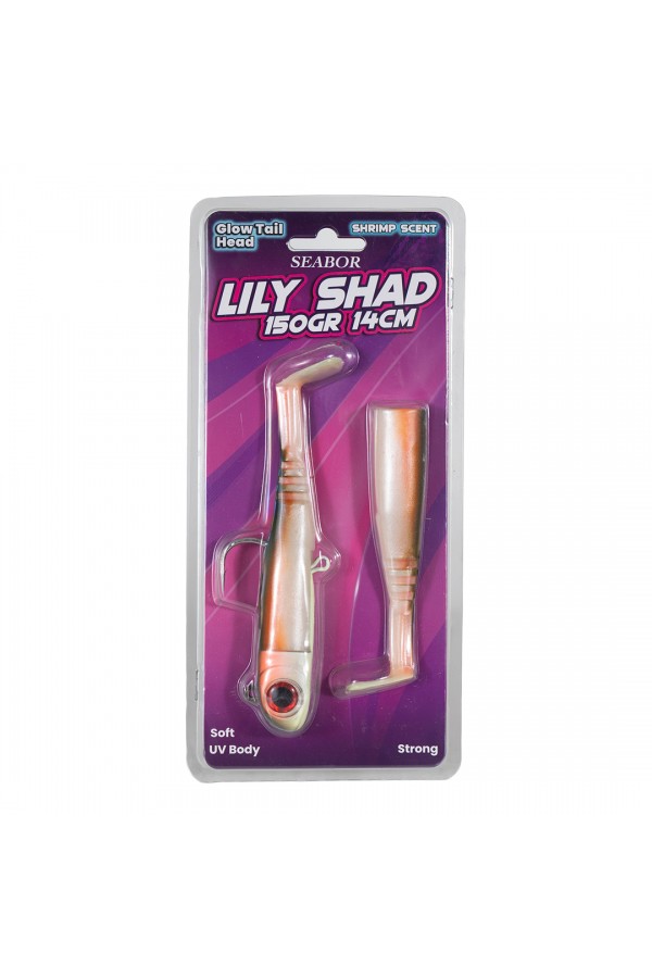 SEABOR LILY SHAD 150GR 2+1 SİLİKON YEM SEABOR LILY SHAD 150GR 2+1 SİLİKON YEM