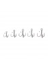 Shout Straight Point 13 Silver Üçlü İğne (8AD) Shout Straight Point 13 Silver Üçlü İğne (8AD)