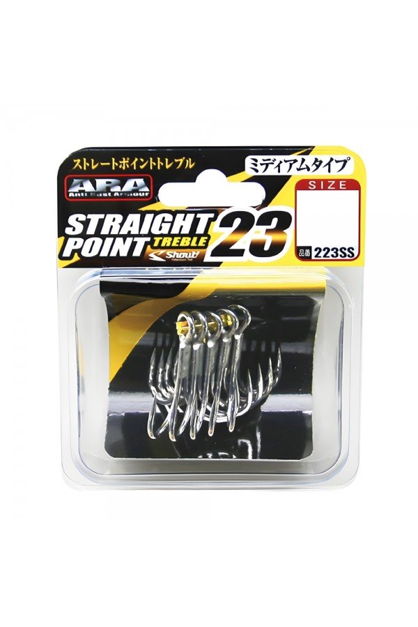 Shout Straight Point 23 Silver Üçlü İğne (6AD)