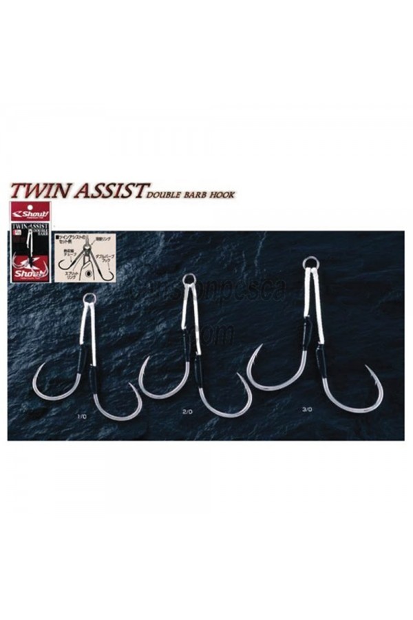 Shout Twin Assist Serisi Olta İğnesi Shout Twin Assist Serisi Olta İğnesi