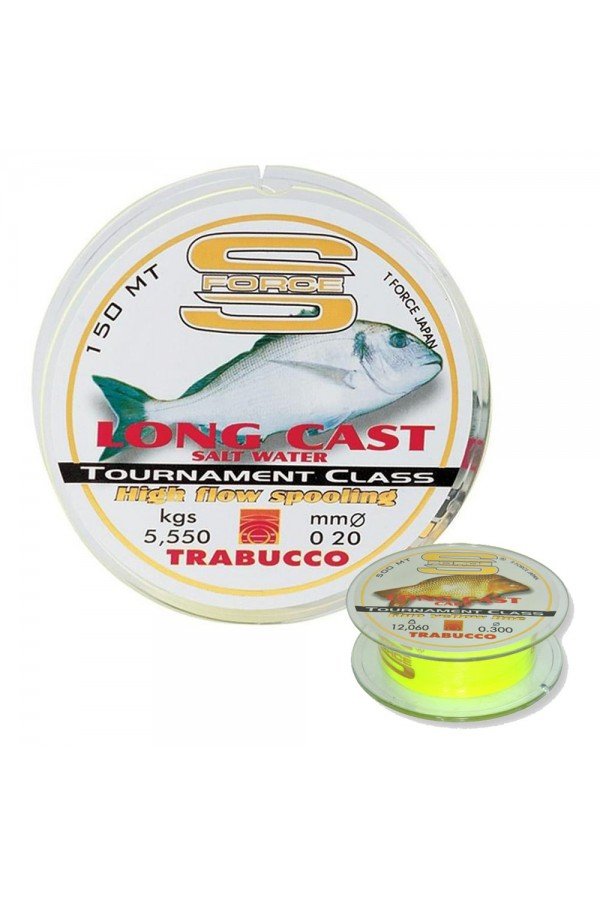 Trabucco S-Force Long Cast 150m Monoflament Misina Trabucco S-Force Long Cast 150m Monoflament Misina
