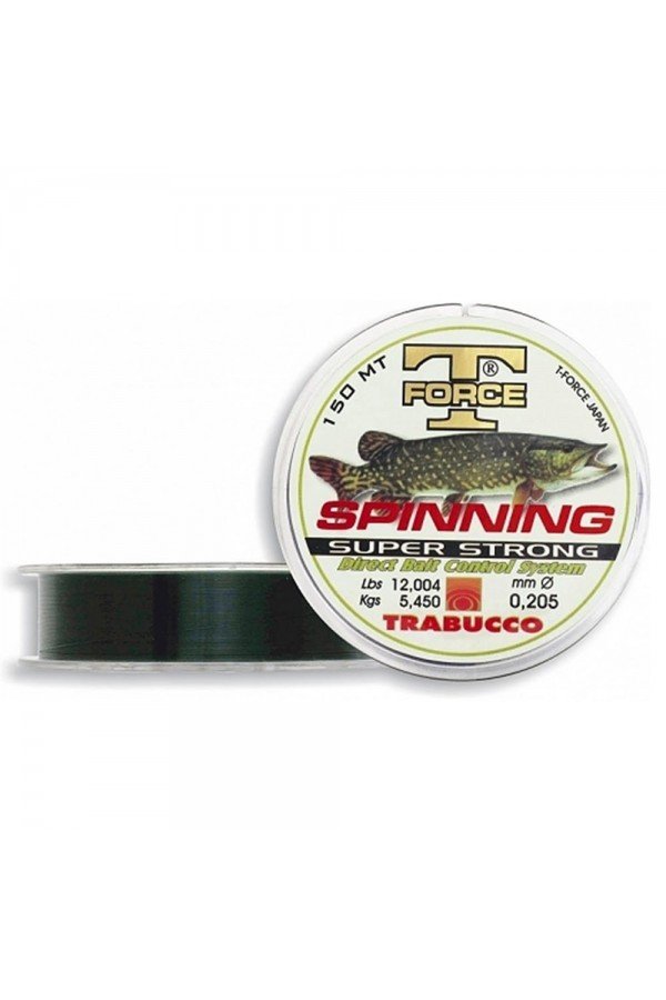 Trabucco T-Force Spinning Pike Serisi 150m Monofilament Misina Trabucco T-Force Spinning Pike Serisi 150m Monofilament Misina