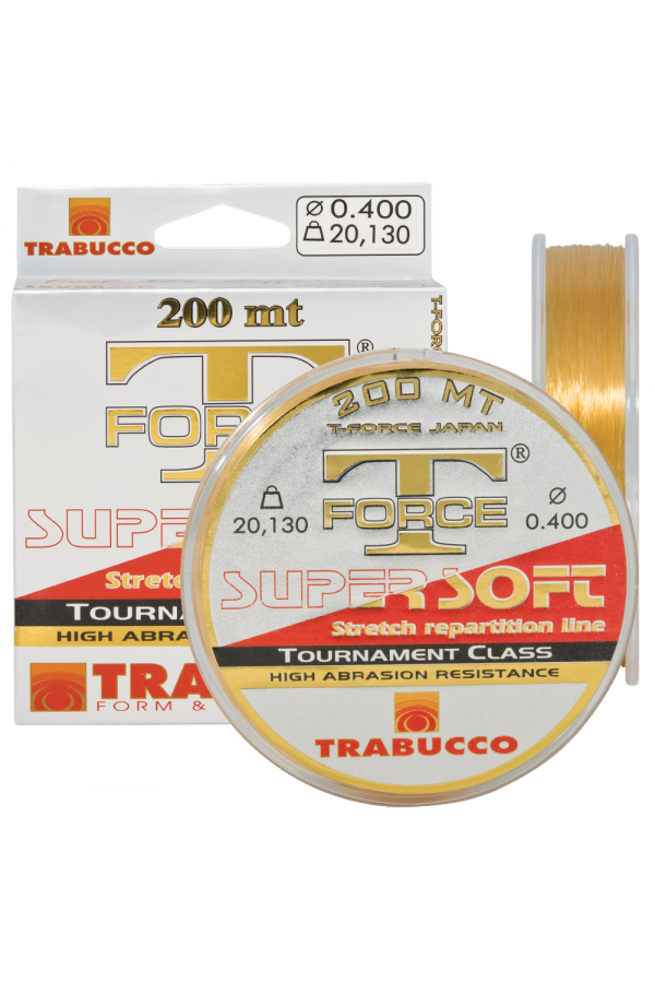 Trabucco T-Force Tournament Super Soft Serisi 200m Monofilament Misina Trabucco T-Force Tournament Super Soft Serisi 200m Monofilament Misina