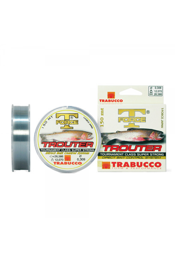 Trabucco T-Force Trouter Serisi 150m Monofilament Misina Trabucco T-Force Trouter Serisi 150m Monofilament Misina