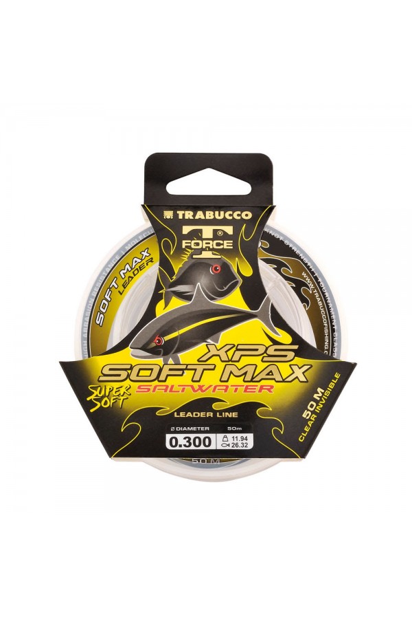 Trabucco XPS Softmax Invisileader 50m Leader Misina Trabucco XPS Softmax Invisileader 50m Leader Misina